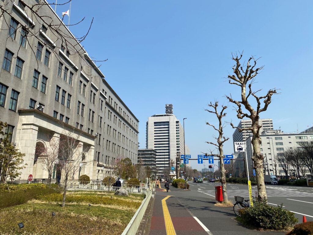 小型航空機飛行禁止法の規制対象施設になっている危機管理行政機関庁舎群の画像